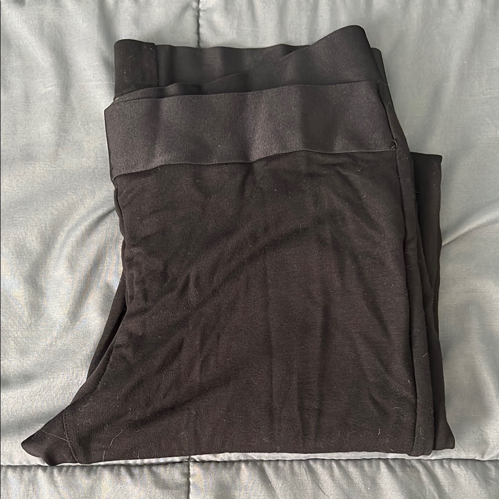 Cabi Cross Front Legging Black Size Medium
